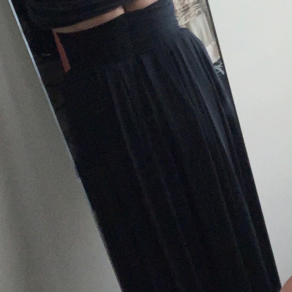 SOLD SOLD. RACHEL ZOE Wide leg chiffon Silk palazzo  8 - Picture 13 of 16